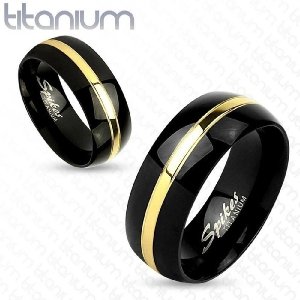 New Tituiam‎ black ring size 5